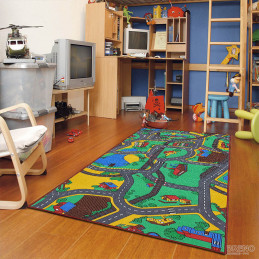 Kusový dětský koberec...